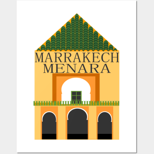 Menara marrakech Posters and Art